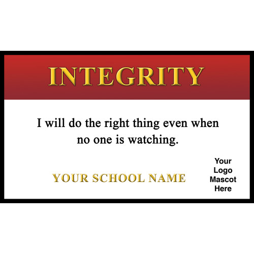 Core Value Banner 7  - Integrity