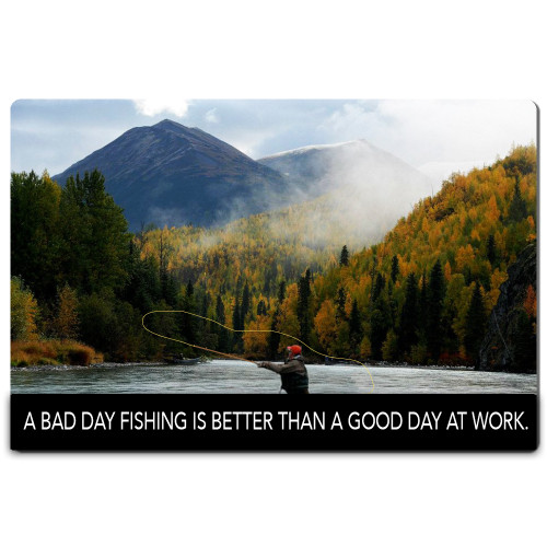 A Bad Day Fishing  / Fishing Wall Art