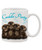 Cuddle Party Ceramic Coffee Mug / Cute Otters Full Wrap Mug