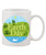 Earth Day Ceramic Coffee Mug /Homey Look to Help Celebrate the Earth