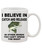 I Believe in Catch and Release Ceramic Coffee Mug...Funny Fishing Mug