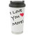 Travel Mug - I Love You More w Heart