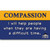 Compassion - Core Value Poster