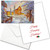 Cupids Farewell Christmas Holiday/Greeting Cards (6 Cards)