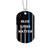 Blue Lives Matter Dog Tag / Custom Add Photo Text