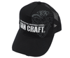 Gan Craft CRACK FACE DAMAGE CAP #01 Black/Black NEW