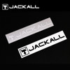 Jackall Cutting Sticker Rectangle L Size # Black NEW