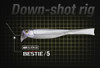 Jackall DRIFT FRY 2.5 ELASTOMER NEW