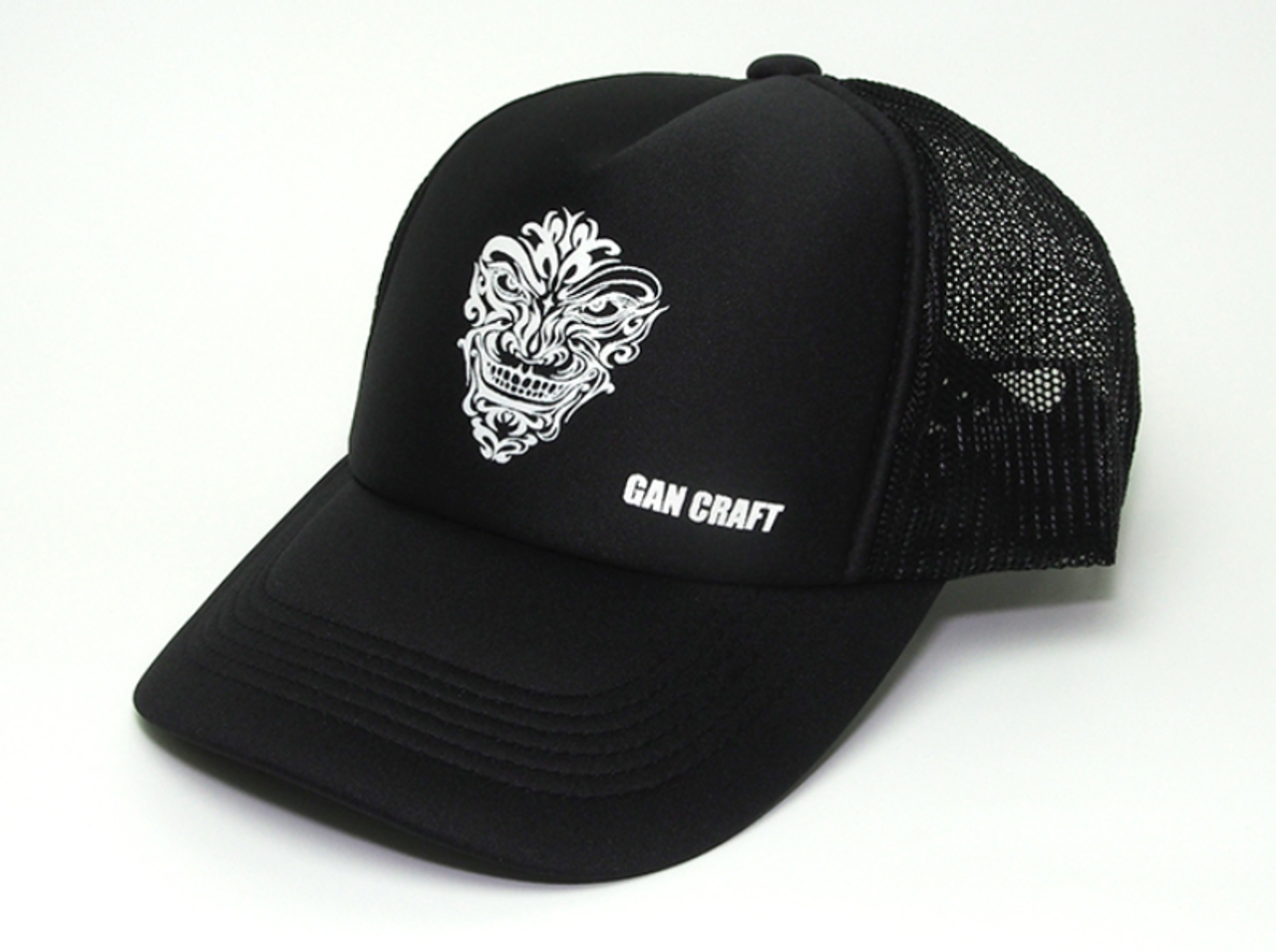 Gan Craft ORIGINAL MESH CAP #01 Black/Black NEW