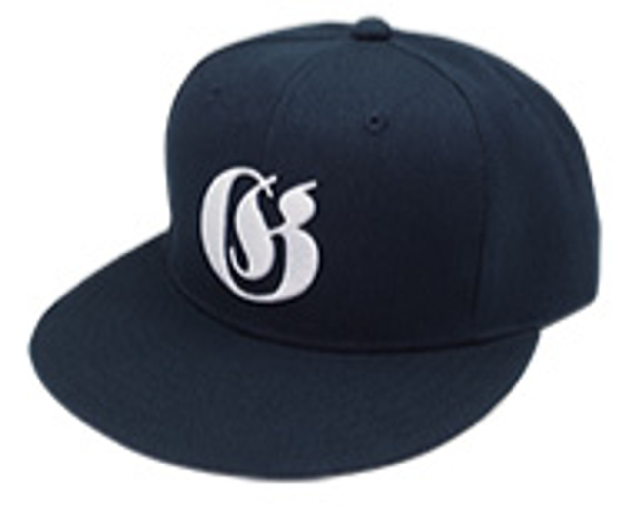 Gan Craft OLD ENGLISH SNAP BACK CAP #03 Navy/White NEW