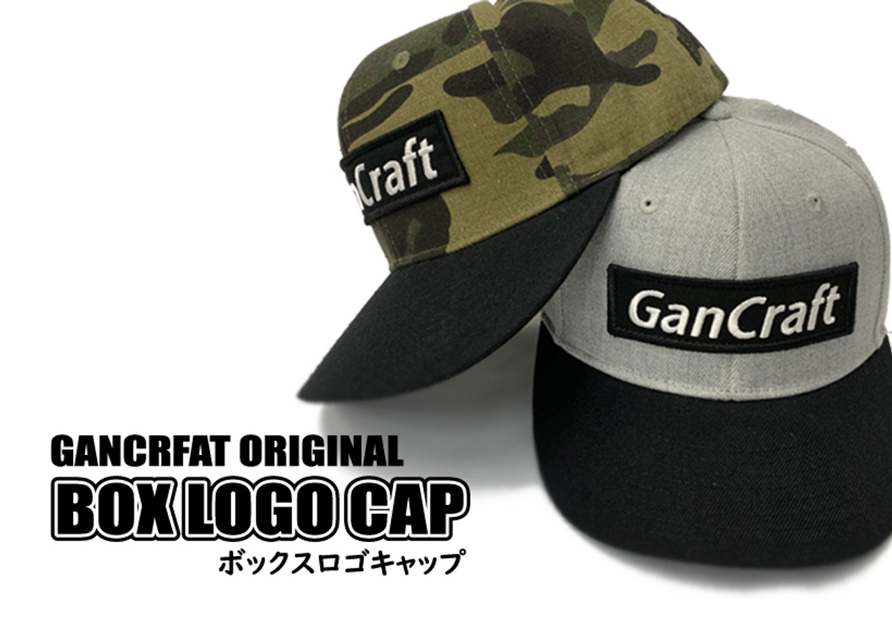 Gan Craft BOX LOGO CAP #03 Navy/Red Logo NEW