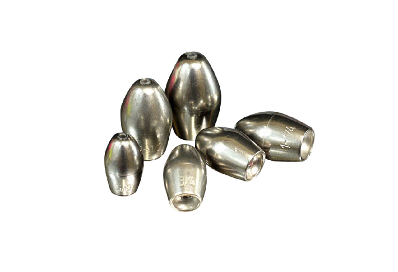 MUUNN 30Pcs Tungsten Bullet Fishing Weights Sinkers Nepal