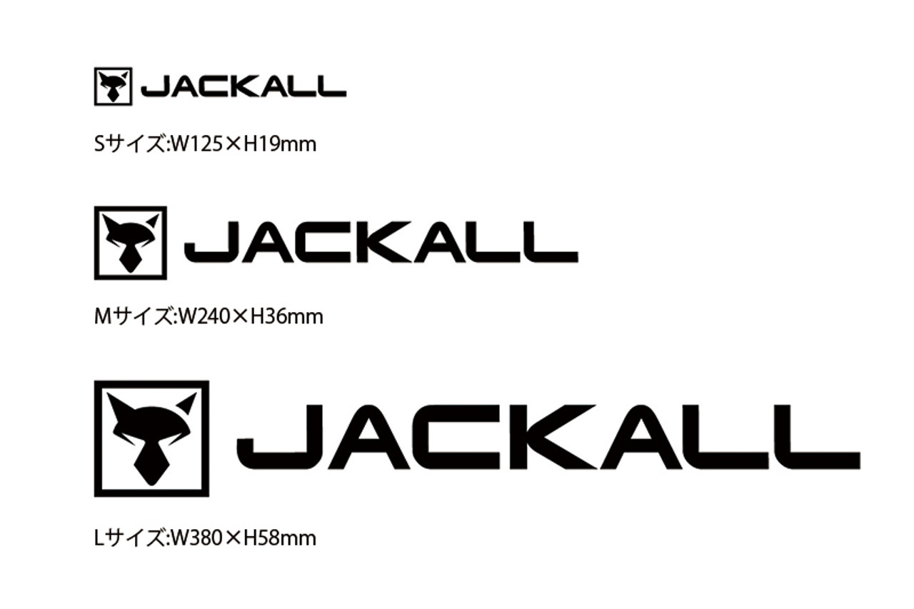 Jackall Cutting Sticker Rectangle NEW