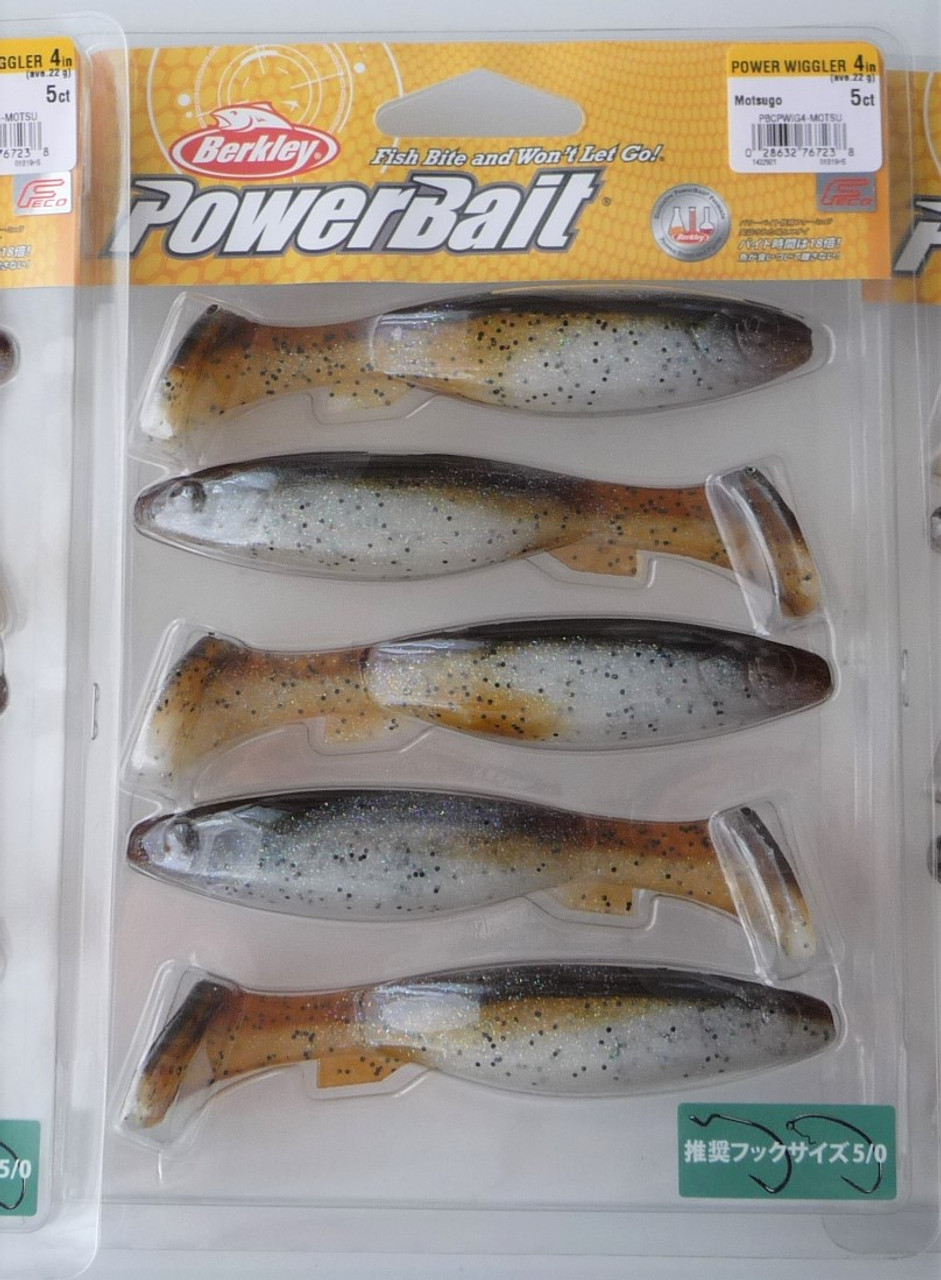 Berkley Japan POWER WIGGLER 4  # Motsugo NEW