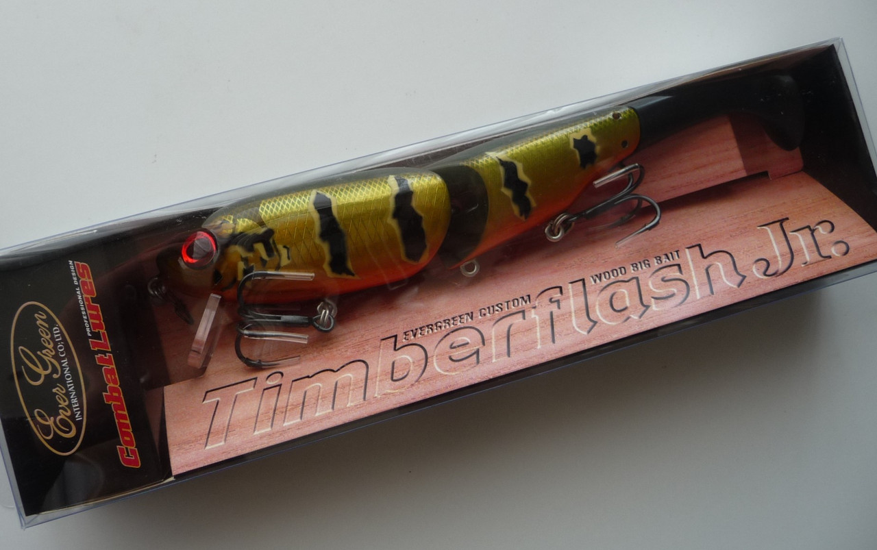 Evergreen TIMBER FLASH Jr #618 Peacock NEW - KKJAPANLURE