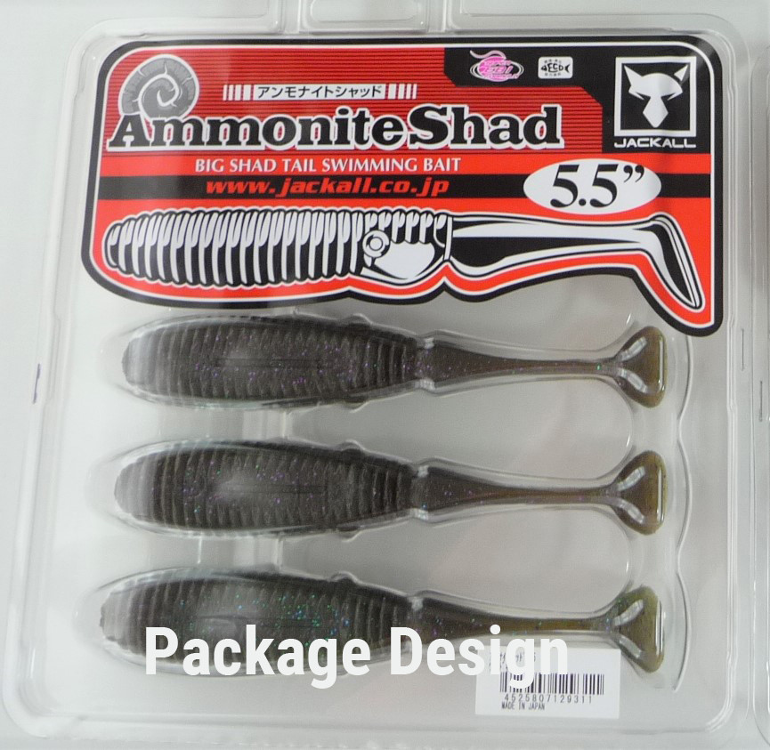 ラビットジェル2.5㌘ Jackall AMMONITE SHAD 5.5 NEW - KKJAPANLURE