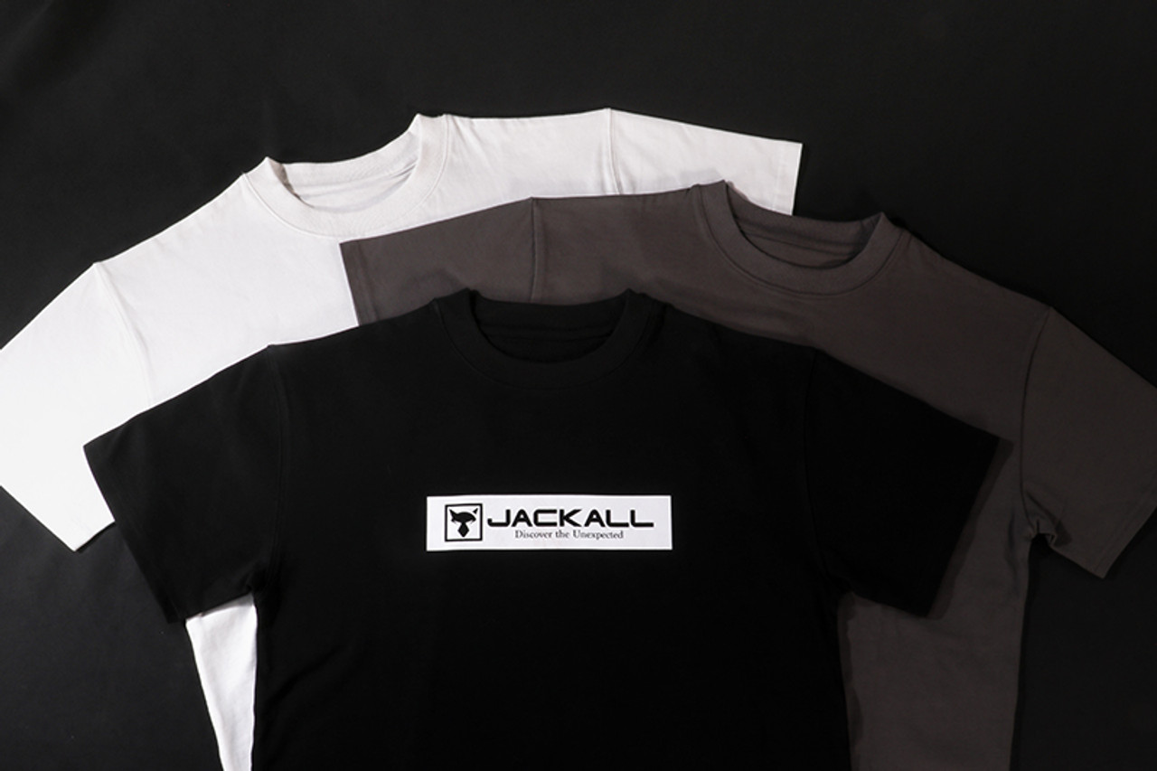 Jackall BOX LOGO TEE  T-Shirt L Size NEW