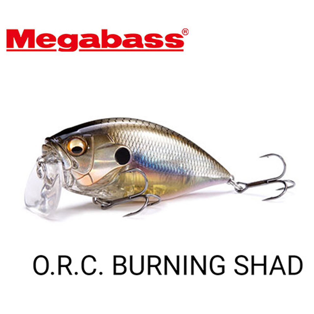 Megabass O.R.C BURNING SHAD NEW