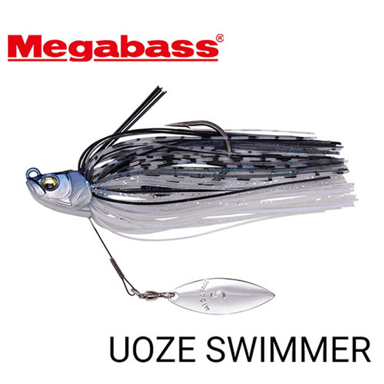 Megabass UOZE SWIMMER 3/8 oz Swim Jig with Blade NEW - KKJAPANLURE