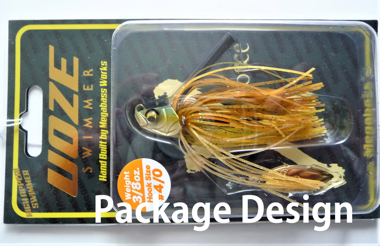 鯉江良二 DAIWA PRESS VIEWING ROOM10 Megabass UOZE SWIMMER 3/8 oz Swim Jig with Blade NEW