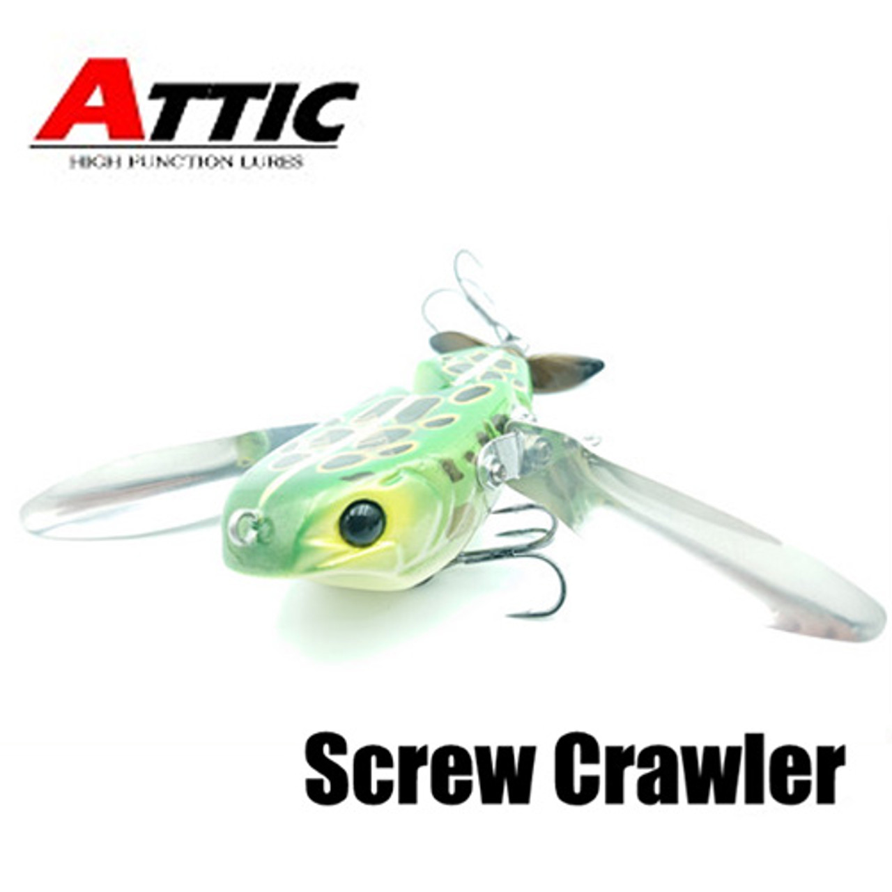 ATTIC SCREW CRAWLER Hand Made NEW - KKJAPANLURE