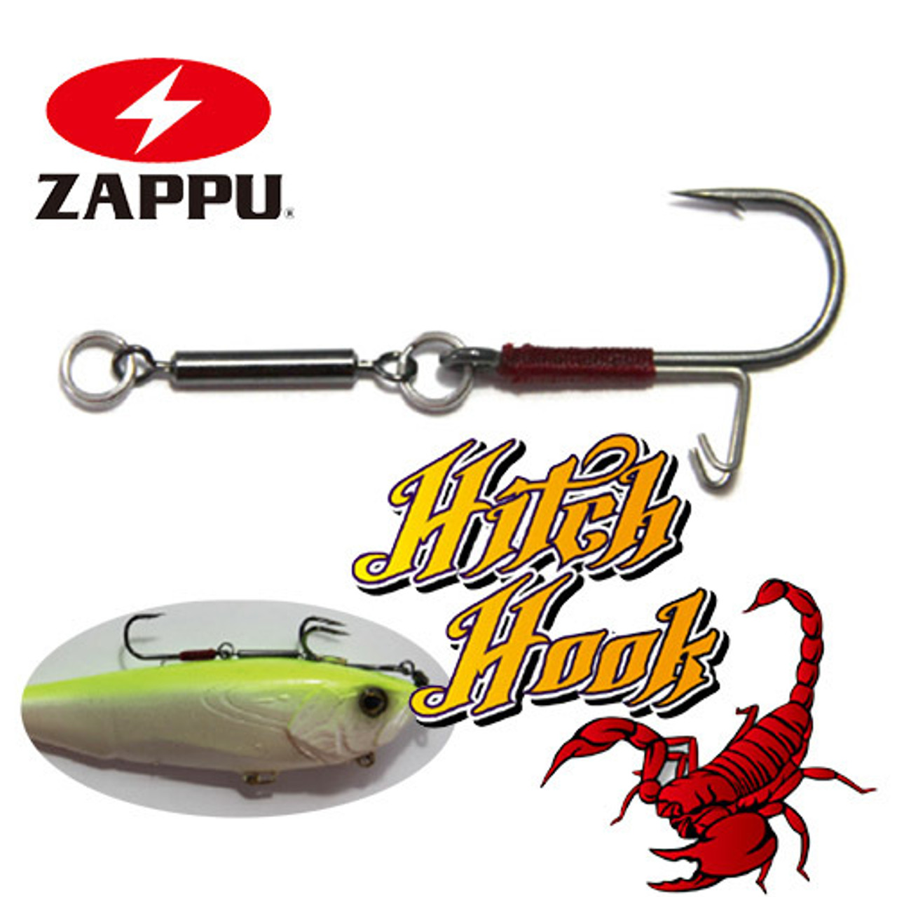 ZAPPU HITCH HOOK to catch short bites NEW