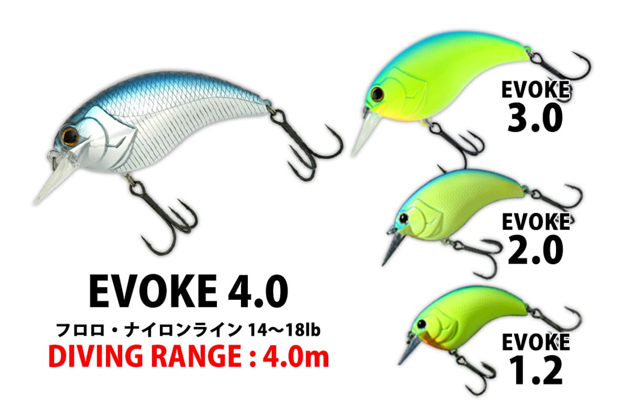 Deps EVOKE 4.0 Magnum Crankbait for cover fishing NEW - KKJAPANLURE