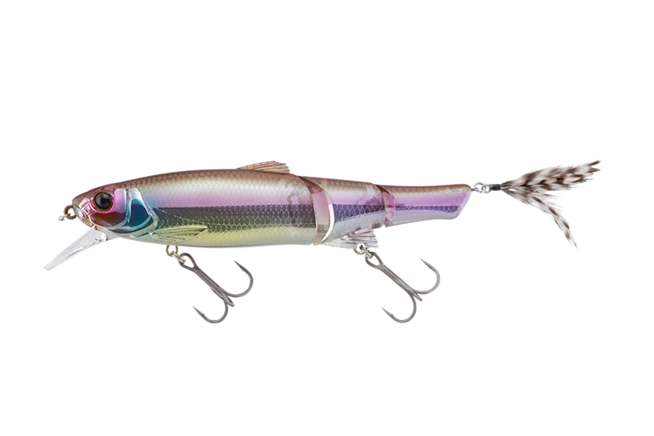 Cheap Jackall Mikey Sleek 115 Alabama Floating Lure Stealth Smoke Shad  (1877)