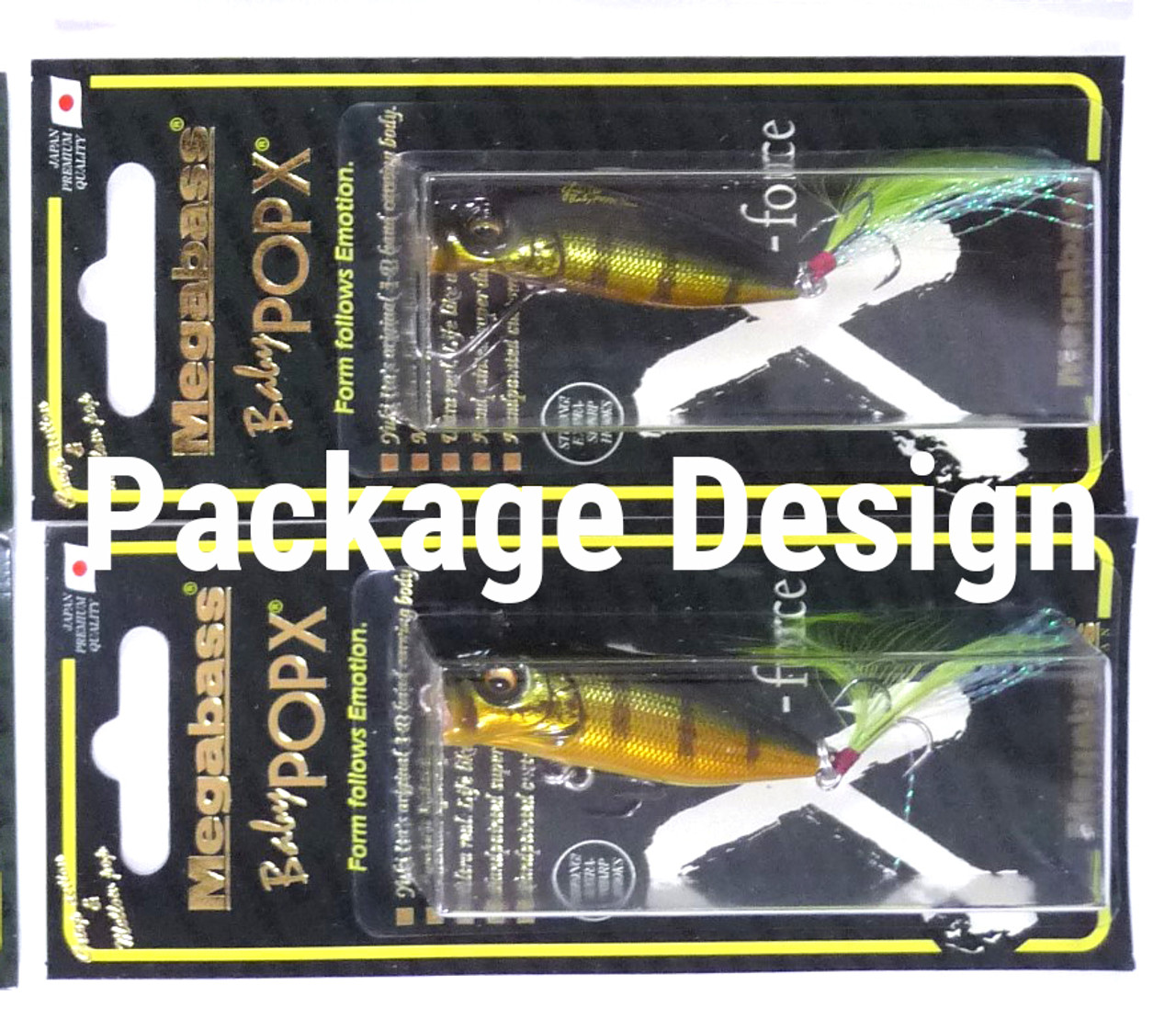 MEGABASS Topwater Fishing Popper Lure BABY POPX