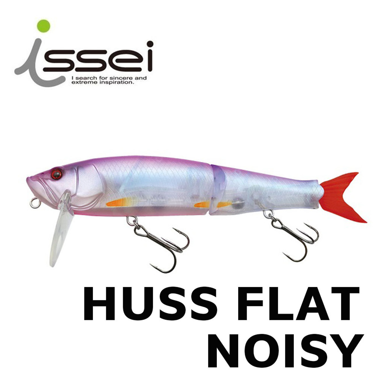 一誠 ハスフラット <br>180F 水面ノイジー <br>issei HUSS FLAT NOIZY