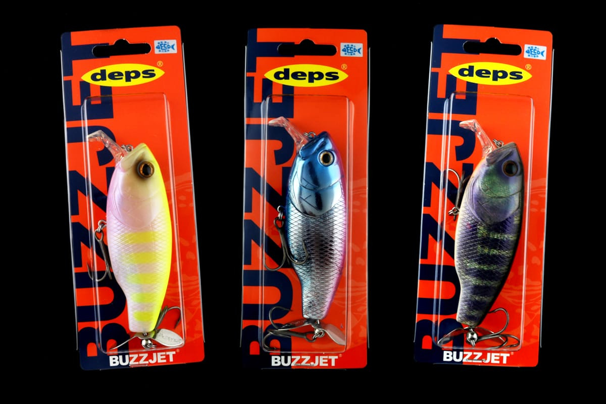 Deps BUZZJET Prop Wake Bait NEW - KKJAPANLURE