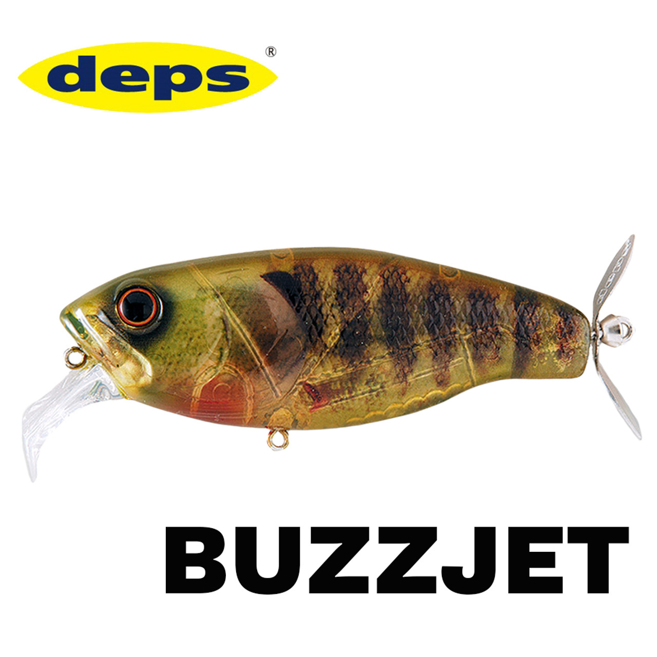 Deps BUZZJET Prop Wake Bait NEW - KKJAPANLURE