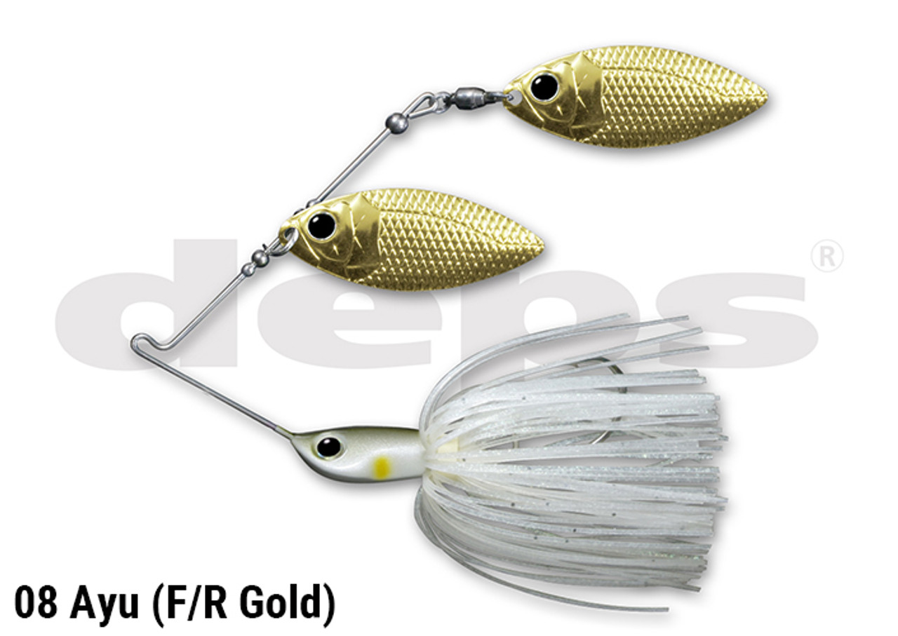 Deps B CUSTOM 1/2 oz DW Spinnerbait for big bass NEW