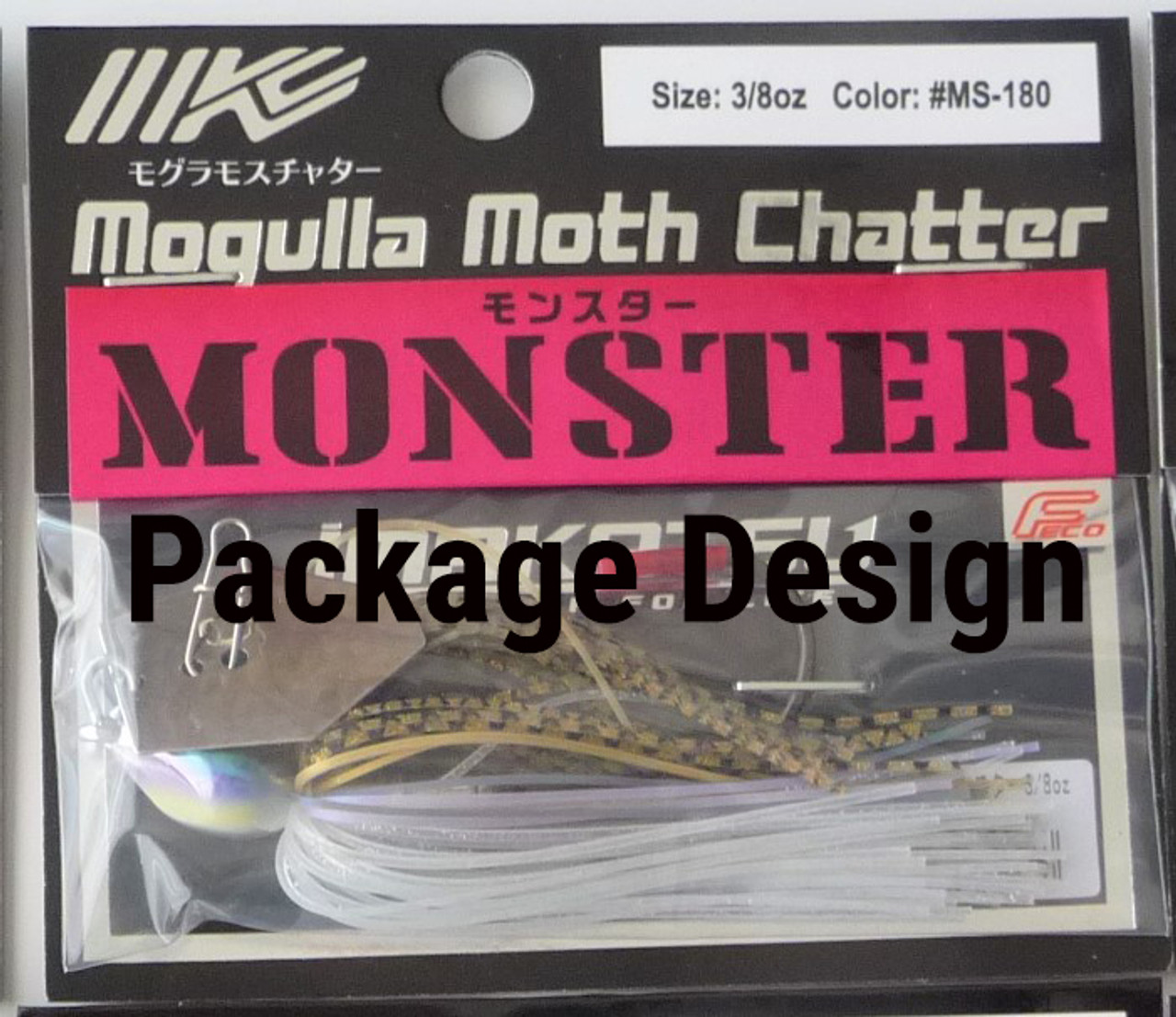 Imakatsu MOGULLA MOTH CHATTER MONSTER 3/8 oz NEW - KKJAPANLURE