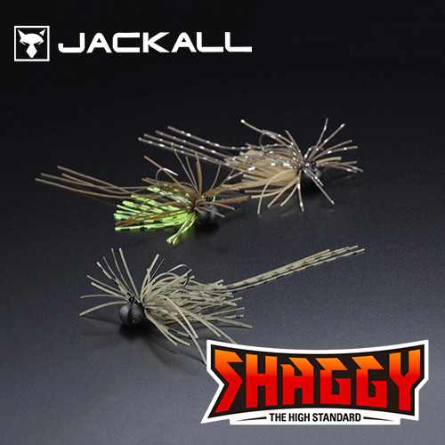 Jackall SHAGGY Small Rubber Jig 1.8g (1/16oz) NEW - KKJAPANLURE