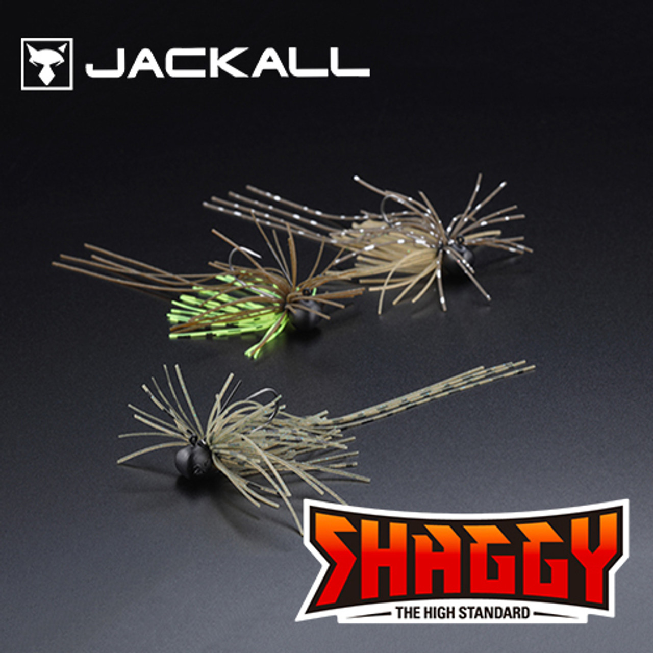 Jackall SHAGGY Small Rubber Jig 1.8g (1/16oz) NEW