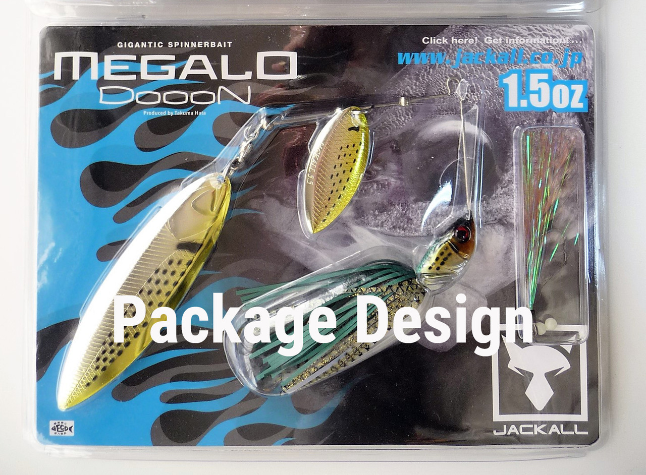 Jackall MEGALO DOOON 1.5 oz monster spinnerbait NEW - KKJAPANLURE