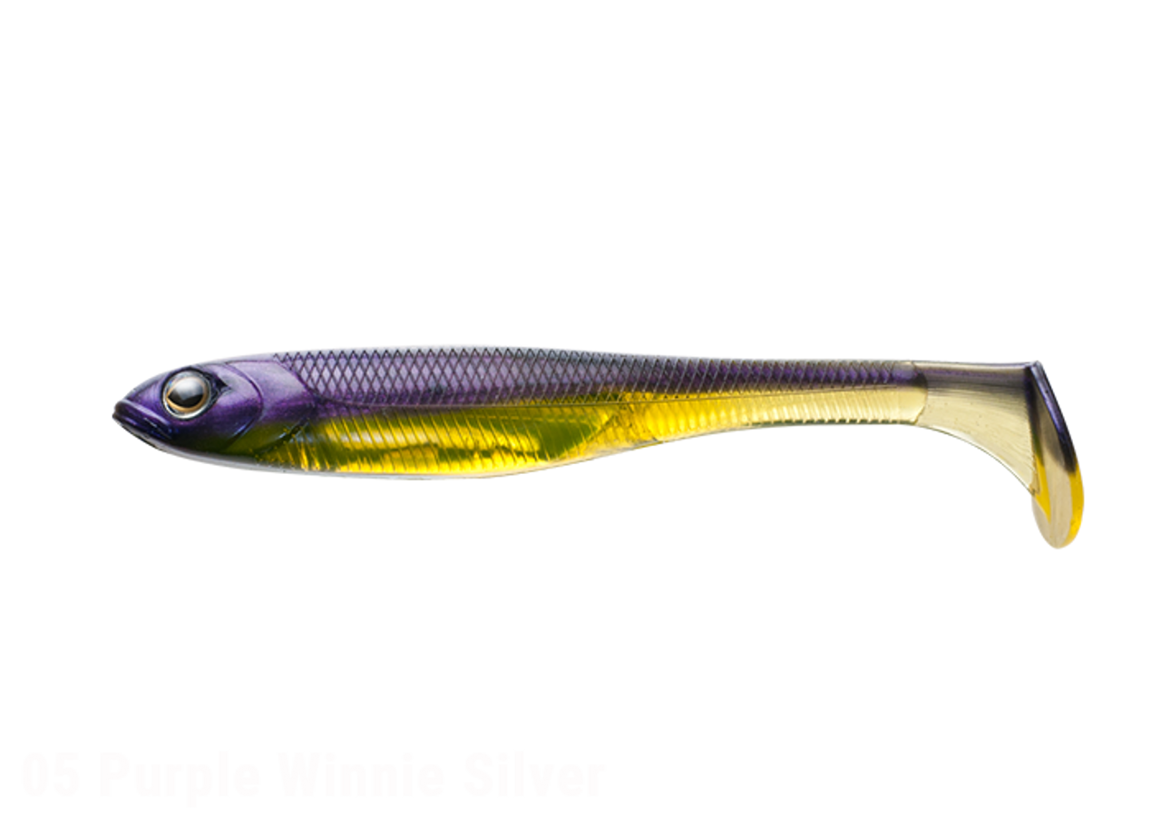 Fish Arrow Soft Lure Flash J Shad Plus 4 Inch 5 Piece per pack 01 (4798)