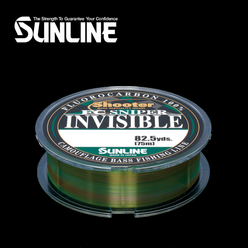 SUNLINE Shooter FC SNIPER INVISIBLE Fluoro Carbon 12lb NEW