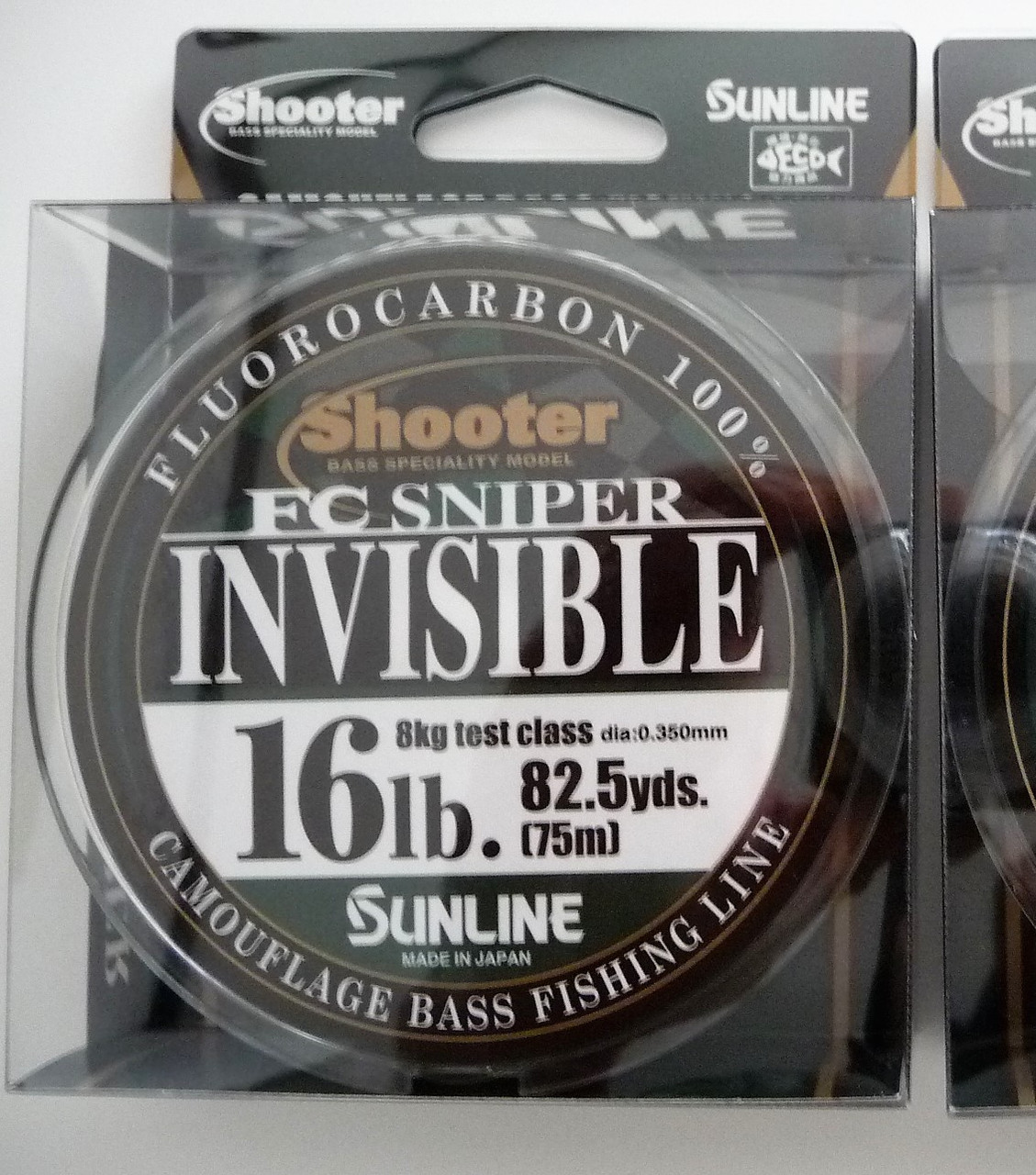 SUNLINE Shooter FC SNIPER INVISIBLE Fluoro Carbon 16lb NEW