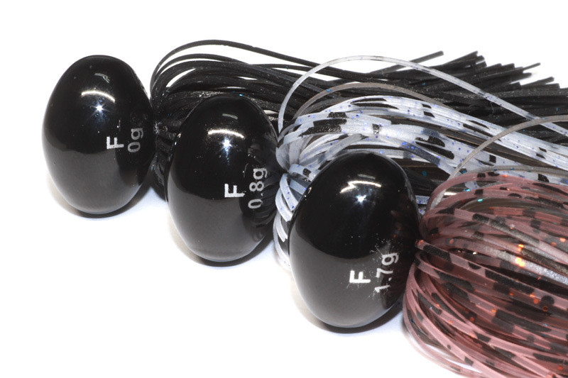 HIDEUP CALURUBA Light Weight Rubber Jig 0.8g NEW
