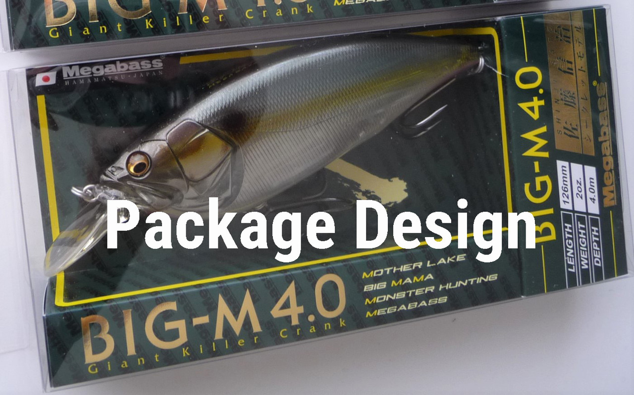 Megabass BIG-M 4.0 Magnum Crankbait NEW - KKJAPANLURE