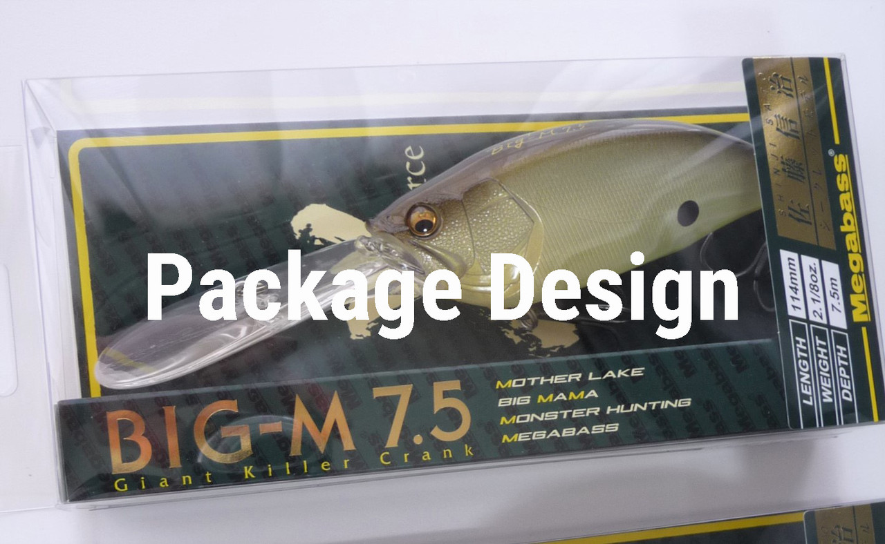 Megabass BIG-M 7.5 Magnum Crankbait NEW