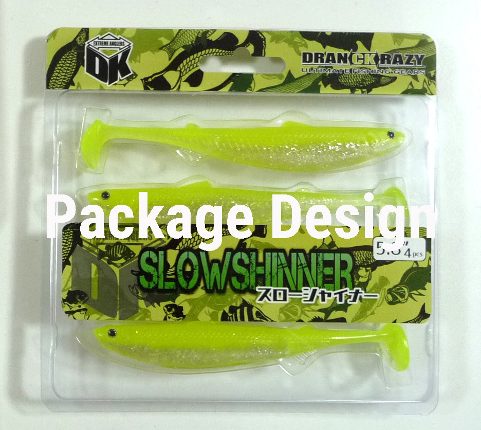 DRANCKRAZY SLOW SHINER 5.8 NEW - KKJAPANLURE
