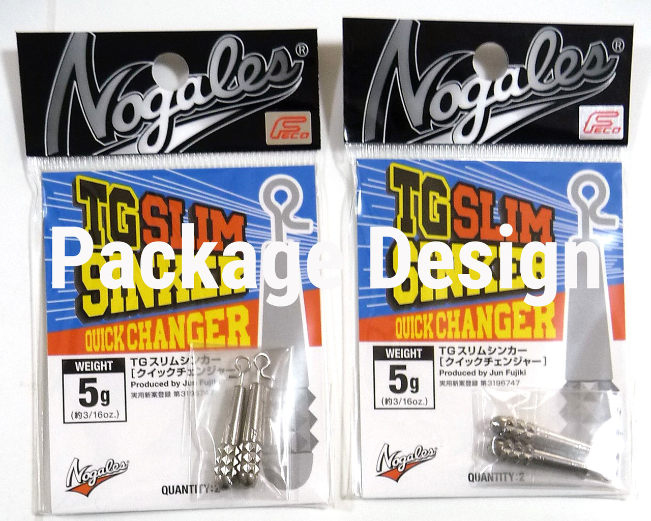 Nogales/VARIVAS TG SLIM Tungsten Sinker 
