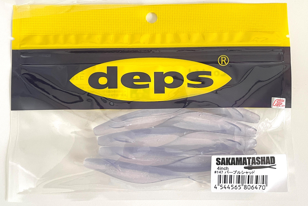 &，鱼4 Deps SAKAMATA SHAD 4 NEW - KKJAPANLURE