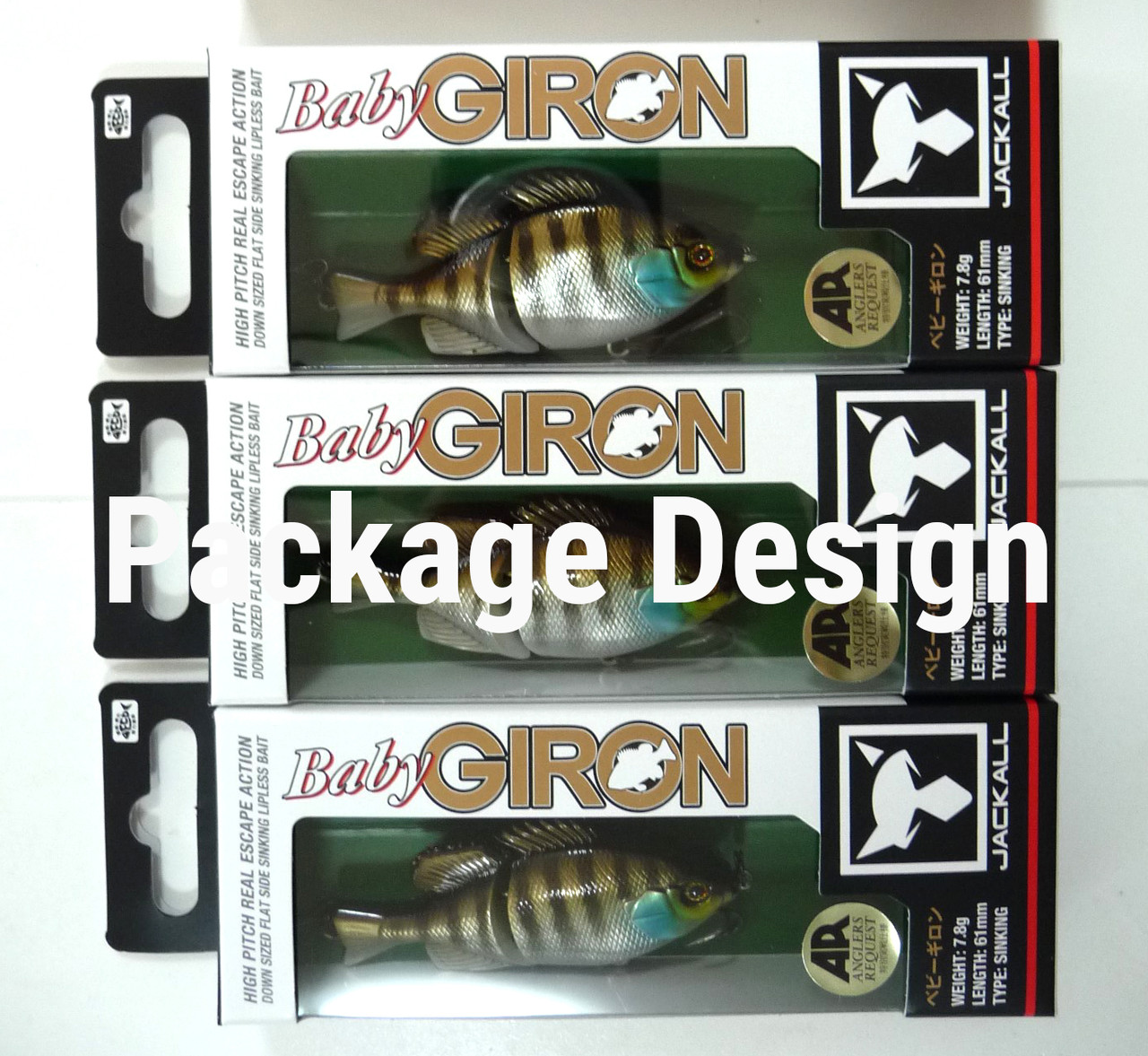 JACKALL ベビーギロン　セット Jackall BABY GIRON NEW - KKJAPANLURE
