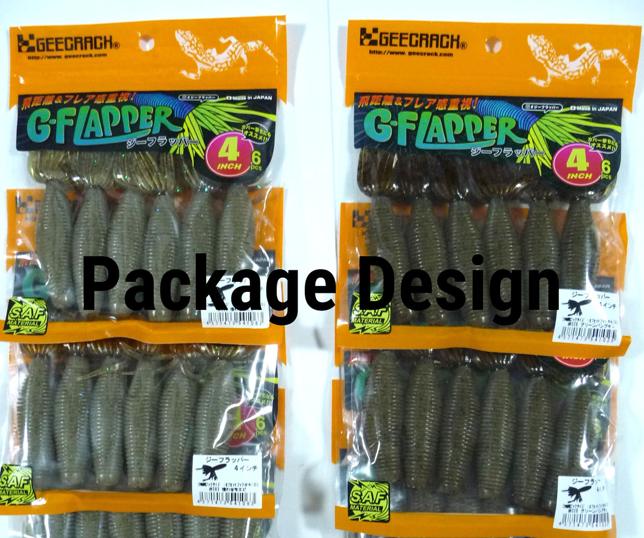 GEECRACK G-FLAPPER 4 NEW - KKJAPANLURE