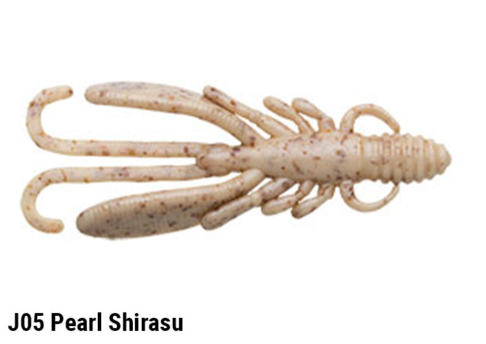 NEW Ecogear Bug Ants 3-inch Worm 471 Real Sea Crab (Rockfish Tournament Select