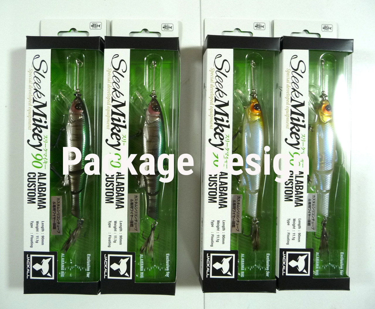 Jackall SLEEK MIKEY 90 ALABAMA CUSTOM NEW - KKJAPANLURE